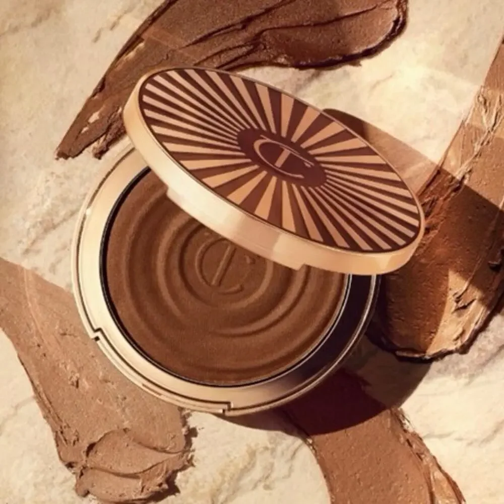 Charlotte Tilbury Beautiful Skin Sun-Kissed Glow Cream‎ Bronzer Medium NEW~NIB